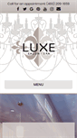 Mobile Screenshot of luxesalonaz.com